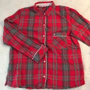VS Button Up Pajama Shirt